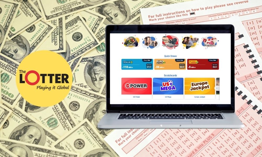 TheLotter site Jackpot offers