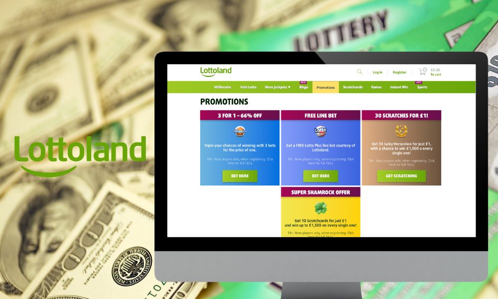 You can find all of the latest offers by visiting the "Promotions" page on the Lottoland website.
